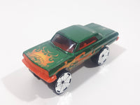 2006 Hot Wheels  Hi-Rakers '63 Chevy Impala Lifted Dark Green Die Cast Toy Car Vehicle