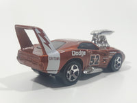 2003 Hot Wheels First Editions '70 Dodge Daytona Metalflake Brown Die Cast Toy Car Vehicle