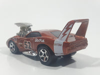 2003 Hot Wheels First Editions '70 Dodge Daytona Metalflake Brown Die Cast Toy Car Vehicle