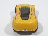 2009 Hot Wheels Track Stars Ultra Rage Yellow Plastic Body Die Cast Toy Car Vehicle