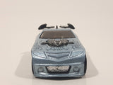 2004 Hot Wheels First Editions Tooned Mercy Breaker Metalflake Light Blue Die Cast Toy Car Vehicle