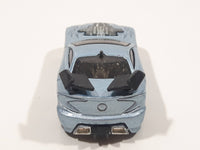 2004 Hot Wheels First Editions Tooned Mercy Breaker Metalflake Light Blue Die Cast Toy Car Vehicle