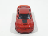 2007 Hot Wheels Dodge Charger SRT8 Metalflake Dark Orange Die Cast Toy Car Vehicle