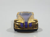 2009 Hot Wheels Track Stars Covelight Gold Chrome #09 Die Cast Toy Car Vehicle