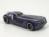 2011 Hot Wheels Battle Force 5 Fused Reverb Dark Purple Die Cast Toy Car Vehicle