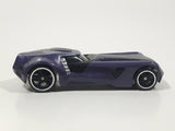 2011 Hot Wheels Battle Force 5 Fused Reverb Dark Purple Die Cast Toy Car Vehicle