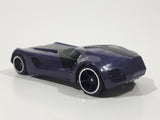 2011 Hot Wheels Battle Force 5 Fused Reverb Dark Purple Die Cast Toy Car Vehicle