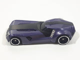 2011 Hot Wheels Battle Force 5 Fused Reverb Dark Purple Die Cast Toy Car Vehicle