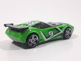 2009 Hot Wheels Track Stars Nerve Hammer Bright Green #9 Die Cast Toy Car Vehicle