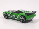 2009 Hot Wheels Track Stars Nerve Hammer Bright Green #9 Die Cast Toy Car Vehicle