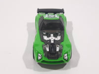 2009 Hot Wheels Track Stars Nerve Hammer Bright Green #9 Die Cast Toy Car Vehicle