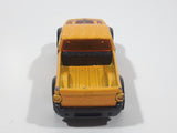 2003 Hot Wheels First Editions Dodge M80 Truck Yellow Orange Die Cast Toy Car Vehicle