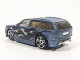 2003 Hot Wheels First Editions Boom Box Metallic Blue Grey Die Cast Toy Car Vehicle