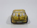 2006 Hot Wheels Track Aces Horseplay Transparent Yellow Die Cast Toy Car Vehicle