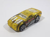 2006 Hot Wheels Track Aces Horseplay Transparent Yellow Die Cast Toy Car Vehicle