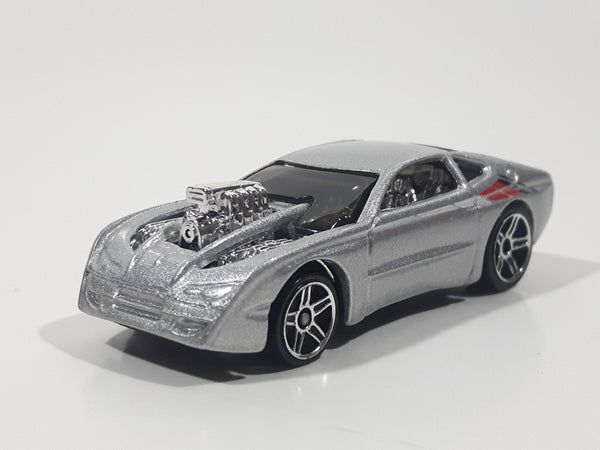 2007 Hot Wheels Code Car Overbored Chev 454 Metalflake Silver Diecast Toy Car Vehicle