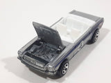 2002 Hot Wheels '65 Mustang Convertible Silver Die Cast Toy Car Vehicle