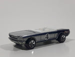 2002 Hot Wheels '65 Mustang Convertible Silver Die Cast Toy Car Vehicle