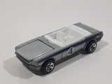 2002 Hot Wheels '65 Mustang Convertible Silver Die Cast Toy Car Vehicle