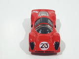 2002 Hot Wheels First Editions Ferrari P4 #23 Red Die Cast Toy Race Car Vehicle