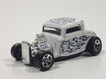 1999 Hot Wheels '32 Ford Roadster Metallic White Die Cast Toy Hot Rod Car Vehicle