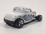 1999 Hot Wheels '32 Ford Roadster Metallic White Die Cast Toy Hot Rod Car Vehicle