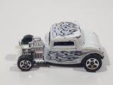 1999 Hot Wheels '32 Ford Roadster Metallic White Die Cast Toy Hot Rod Car Vehicle