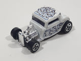 1999 Hot Wheels '32 Ford Roadster Metallic White Die Cast Toy Hot Rod Car Vehicle