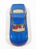 2000 Hot Wheels Snack Time Monte Carlo Concept Car Metallic Blue Die Cast Car Vehicle