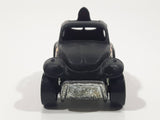 2002 Hot Wheels Baja Bug Volkswagen VW Beetle Matte Black w/ Flames Die Cast Toy Car Vehicle