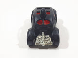 2002 Hot Wheels Baja Bug Volkswagen VW Beetle Matte Black w/ Flames Die Cast Toy Car Vehicle