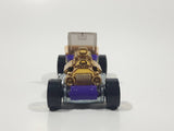 2010 Hot Wheels Hot Rods T-Bucket Purple Plastic Body Die Cast Toy Car Vehicle