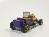 2010 Hot Wheels Hot Rods T-Bucket Purple Plastic Body Die Cast Toy Car Vehicle