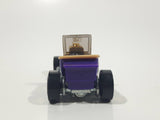 2010 Hot Wheels Hot Rods T-Bucket Purple Plastic Body Die Cast Toy Car Vehicle