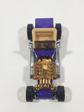 2010 Hot Wheels Hot Rods T-Bucket Purple Plastic Body Die Cast Toy Car Vehicle