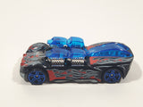 2007 Hot Wheels Mystery Cars What-4-2 Black Die Cast Toy Race Car Vehicle