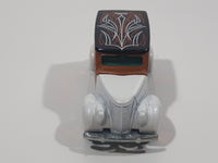 2010 Hot Wheels HW Hot Rods '37 Woody White Die Cast Toy Car Vehicle