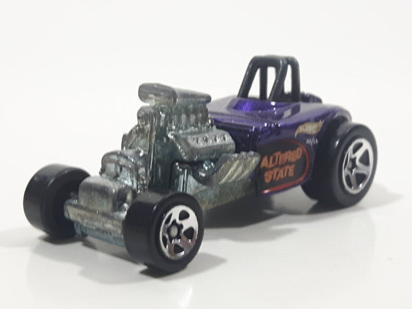 2002 Hot Wheels First Editions Altered State Purple Die Cast Toy Hot Rod Car Vehicle