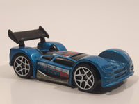 2006 Hot Wheels Drift Kings Mid Drift Blue Die Cast Toy Car Vehicle