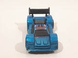 2006 Hot Wheels Drift Kings Mid Drift Blue Die Cast Toy Car Vehicle