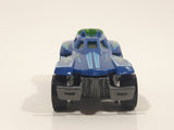 2008 Hot Wheels Hybrid Racers RD-04 Blue Die Cast Toy Car Vehicle