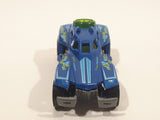 2008 Hot Wheels Hybrid Racers RD-04 Blue Die Cast Toy Car Vehicle