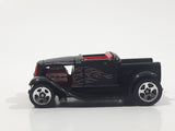 2001 Hot Wheels First Editions Hooligan Satin Black Die Cast Toy Car Hot Rod Vehicle