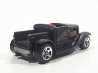 2001 Hot Wheels First Editions Hooligan Satin Black Die Cast Toy Car Hot Rod Vehicle