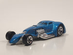 2007 Hot Wheels Heat Fleet Hammered Coupe Light Blue Die Cast Toy Car Hot Rod Vehicle