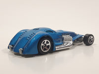 2007 Hot Wheels Heat Fleet Hammered Coupe Light Blue Die Cast Toy Car Hot Rod Vehicle