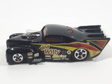 2001 Hot Wheels '41 Willys Metalflake Black Die Cast Toy Hot Rod Car Vehicle