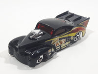 2001 Hot Wheels '41 Willys Metalflake Black Die Cast Toy Hot Rod Car Vehicle