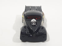 2001 Hot Wheels '41 Willys Metalflake Black Die Cast Toy Hot Rod Car Vehicle