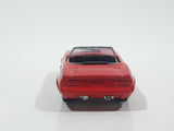 2010 Hot Wheels Mopar Mania Plymouth Barracuda Convertible Red Die Cast Toy Muscle Car Vehicle